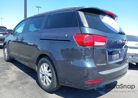 2016 Kia Sedona Lx из США, поврежденный, VIN KNDMB5C16G6088895